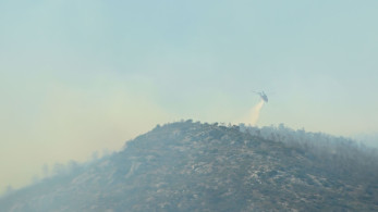 Φωτιά στην Πάρνηθα, ισχυρές δυνάμεις επί τόπου - Ηχησε το 112