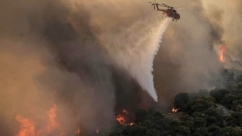 Δράμα: ενισχύονται οι πυροσβεστικές δυνάμεις για την κατάσβεση της φωτιάς στο Φαλακρό