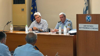 Στην Εύβοια ο Χρυσοχοϊδης-Ενισχύονται τα τμήματα της Χαλκίδας