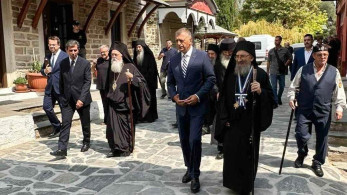 Αλκιβιάδης Στεφανής: ανέλαβε καθήκοντα διοικητή στο Άγιο Όρος