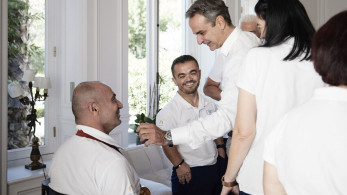 Κυριάκος Μητσοτάκης: συνάντηση με τα μέλη της ελληνικής αποστολής στους Παραολυμπιακούς Αγώνες