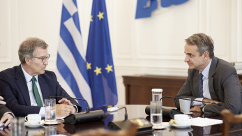 Με τον πρόεδρο του Λαϊκού Κόμματος της Ισπανίας συναντήθηκε ο Κυριάκος Μητσοτάκης