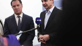 Στο Παίδων ο Κυριάκος Μητσοτάκης - Αυτοψία με τον Άδωνι Γεωργιάδη στην ανακαίνιση του νοσοκομείου