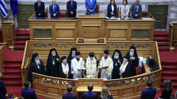 Αγιασμός στη Βουλή για την έναρξη της νέας κοινοβουλευτικής περιόδου (φωτό)
