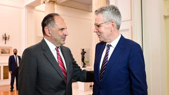 Συνάντηση Γιώργου Γεραπετρίτη - Τζέφρι Πάιατ