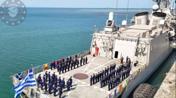 Επιχείρηση «Ασπίδες»: μετάλλιο στο πλήρωμα της ελληνικής φρεγάτας «Σπέτσαι»