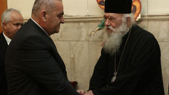 Στον Ιερώνυμο ο Φρέντι Μπελέρης: «Τον ευχαριστώ για την αμέριστη υποστήριξή του όταν ήμουν φυλακισμένος»