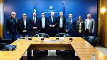 Συνάντηση Κώστα Τσιάρα με τη Νέα Ομοσπονδία Χοιροτροφικών Συλλόγων