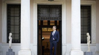Συνάντηση Μητσοτάκη-Cormann στο Μέγαρο Μαξίμου
