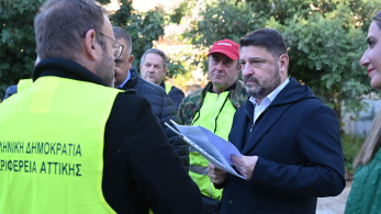 Αυτοψία του Νίκου Χαρδαλιά στο ρέμα Ποδονίφτη: «Δρομολογούμε λύσεις στα προβλήματα των ασυντήρητων υποδομών»