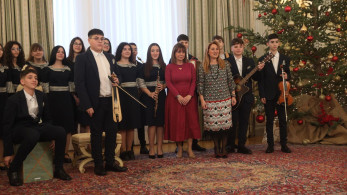 Κάλαντα και ευχές στην Πρόεδρο της Δημοκρατίας