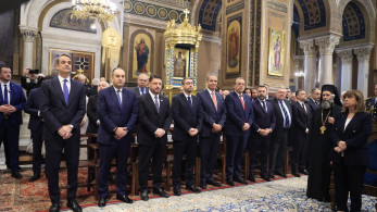 Πρωτοχρονιάτικη δοξολογία στη Μητρόπολη Αθηνών παρουσία της πολιτειακής και πολιτικής ηγεσίας