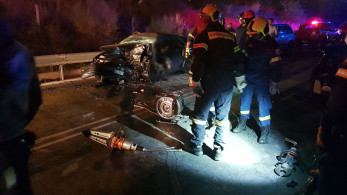 Τροχαίο ατύχημα με έναν τραυματία στο Γέρακα - Τον απεγκλώβισε η Πυροσβεστική