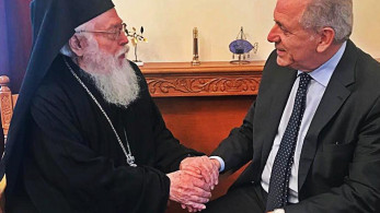 Δημήτρης Αβραμόπουλος για Αναστάσιο: «Κατάφερε να αναστηλώσει την Ορθόδοξη Εκκλησία της Αλβανίας από τα ερείπια»