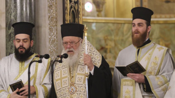 Τρισάγιο στη Μητρόπολη για τα θύματα της τραγωδίας των Τεμπών (εικόνες)