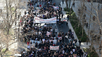 Τέμπη: συλλαλητήριο στα Προπύλαια - Πέντε προσαγωγές
