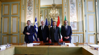 Σε εξέλιξη η τετραμερής Ελλάδας-Γαλλίας-Κύπρου-Λιβάνου στο Παρίσι (photos)