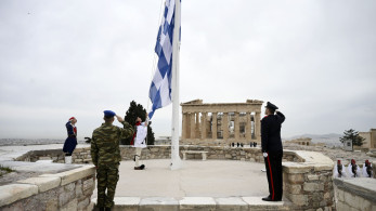 25η Μαρτίου: έπαρση της σημαίας στον Ιερό Βράχο της Ακρόπολης