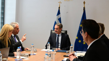 Σύσκεψη στο υπουργείο Μετανάστευσης υπό τον Κυριάκο Μητσοτάκη (photos)
