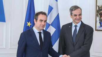 Μητσοτάκης σε Lecornu: Στόχος η ενίσχυση της αμυντικής βιομηχανίας (photos)