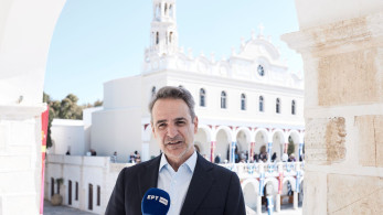 Κυριάκος Μητσοτάκης από την Τήνο: «Ημέρα χαράς, αγάπης και δύναμης! Χριστός Ανέστη! Χρόνια πολλά σε όλες και όλους!»