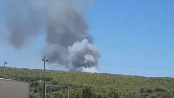 Φωτιά στο Λαύριο: Μάχη για να μην φτάσουν οι φλόγες στον εθνικό δρυμό του Σουνίου (vid)