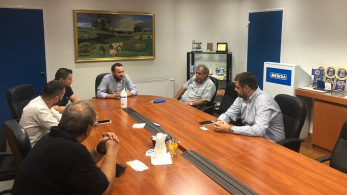 Στη Θεσσαλονίκη ο πρόεδρος της ΟΝΝΕΔ Παύλος Μαρινάκης