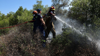 Φωτιά σε δασική έκταση στο Ηράκλειο Κρήτης - Μήνυμα του 112
