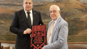 Με τον Παλαιστίνιο πρέσβη συναντήθηκε ο Νικήτας Κακλαμάνης