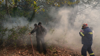 Φωτιά στο Κεφαλοχώρι Σερρών - Επιχειρούν εναέρια μέσα