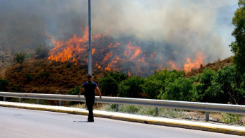 Φωτιά στη Φωκίδα - Στη μάχη και εναέρια