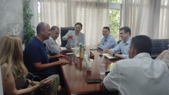 Θεσσαλονίκη: Επίσκεψη Μπεκίρη και Παπαγεωργίου στον Δήμο Θερμαϊκού