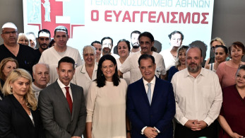 Γεωργιάδης και Κεραμέως υποδέχθηκαν 21 τραυματιοφορείς στον Ευαγγελισμό