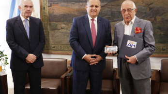 Συνάντηση  Κακλαμάνη με αντιπροσωπεία  του Ιδρύματος του Αμερικανικού-Ελληνικού Ινστιτούτου