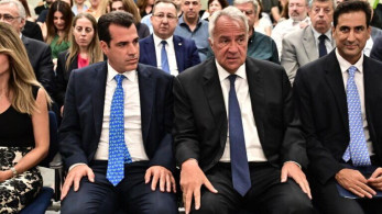 H τελετή παράδοσης και παραλαβής στο υπουργείο Μετανάστευσης