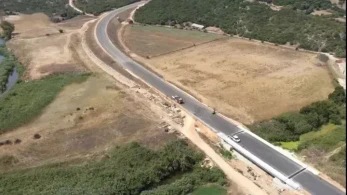 Στην κυκλοφορία η παράκαμψη του Αγίου Νικολάου στον οδικό άξονα Βόνιτσα-Λευκάδα (video)