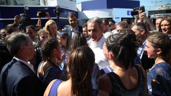 ΔΕΘ: χαιρετισμός του Κυριάκου Μητσοτάκη στο Περίπτερο του υπουργείου Υγείας