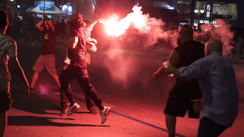 Επεισόδια στο Σύνταγμα: Μολότοφ και κρότου λάμψης μετά τη συγκέντρωση για τα Τέμπη - 4 συλλήψεις