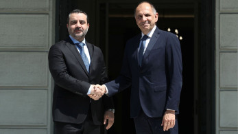 Συνάντηση Γεραπετρίτη με τον μεταβατικό υπ. Εξωτερικών και Αποδήμων της Συρίας