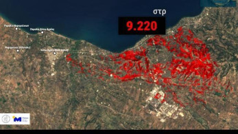 Δορυφορικές εικόνες από τις φωτιές σε Χίο, Ζάκυνθο, Πρέβεζα και Κάτω Αχαΐα