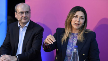 Χατζηδάκης και Ζαχαράκη στο ανακαινισμένο, μέσω του προγράμματος «Μαριέττα Γιαννάκου», 29ο Δημοτικό Σχολείο