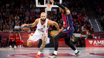Έδειξε χαρακτήρα και πήρε τη νίκη με 96-102 ο Ολυμπιακός κόντρα στην Μπασκόνια