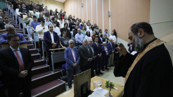 Ο Νικήτας Κακλαμάνης χαιρέτισε την τελετή υποδοχής πρωτοετών φοιτητών Οδοντιατρικής Σχολής ΕΚΠΑ