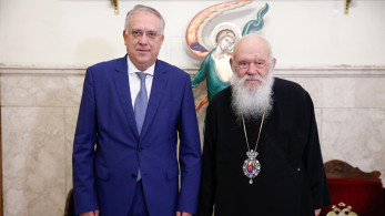 Συνάντηση Θεοδωρικάκου με τον Αρχιεπίσκοπο Ιερώνυμο - Τι συζήτησαν (photos)