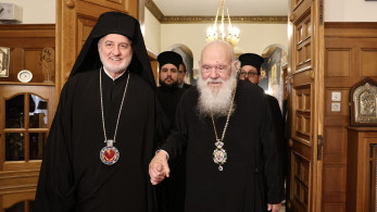 Θερμή συνάντηση του αρχιεπισκόπου Ιερώνυμου με τον αρχιεπίσκοπο Αμερικής Ελπιδοφόρο - Όσα συζήτησαν