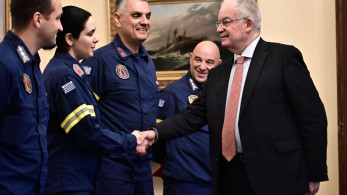 Κωνσταντίνος Τασούλας: συναντήθηκε με την Πανελλήνια Ένωση Εθελοντών Πυροσβεστικού Σώματος