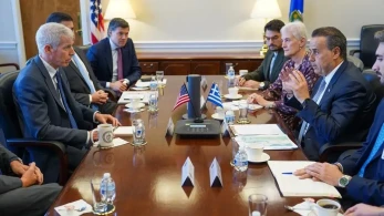 Σταύρος Παπασταύρου στις ΗΠΑ - Τι συμφώνησαν με τον Κρις Ράιτ