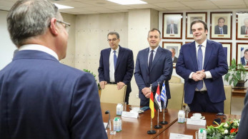 Συνάντηση Πιερρακάκη με τον πρωθυπουργό του ομόσπονδου κρατιδίου της Έσσης