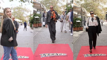 Red carpet… έκπληξη στο κέντρο της Αθήνας με τον Λάκη Γαβαλά (video)