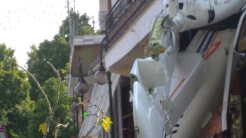 Πτώση μονοκινητήριου αεροπλάνου στην Πρώτη Σερρών (φωτογραφίες)